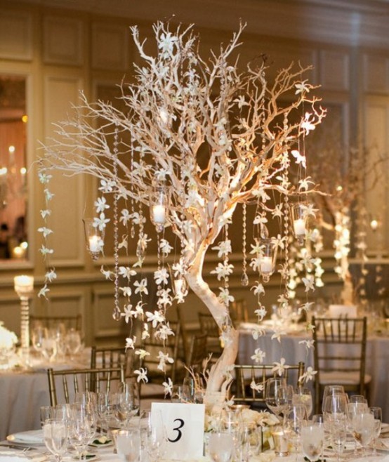 Winter Wedding Centerpiece Ideas