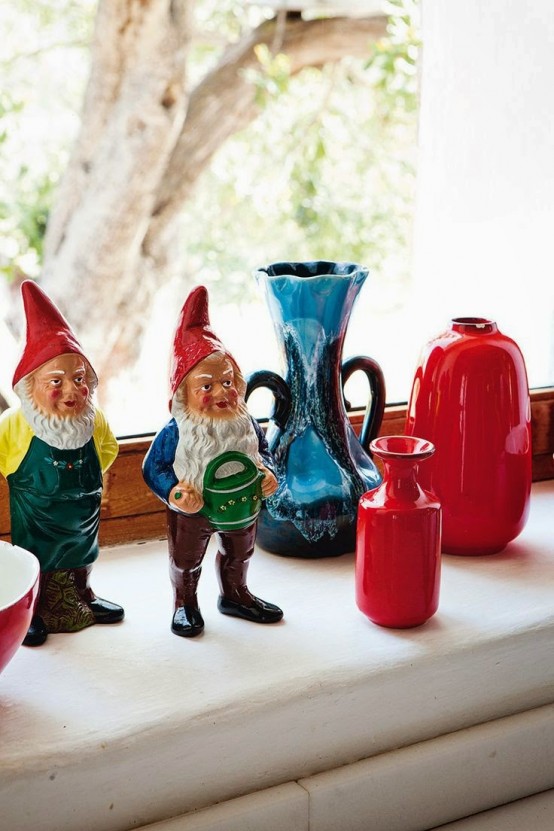 Cheerful Rustic Ibiza Retreat With Colorful Details