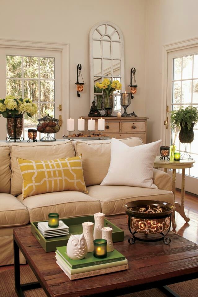 33 Cheerful Summer Living Room D\u00e9cor Ideas  DigsDigs