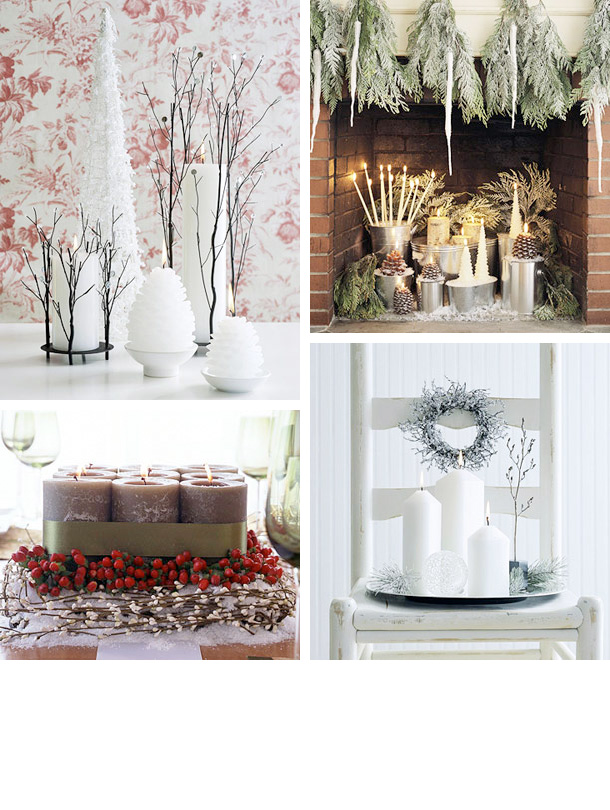25 Cool Christmas Candles Decoration Ideas DigsDigs