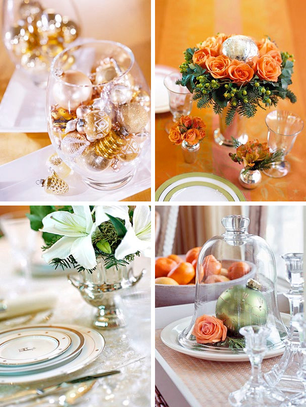 50 Great & Easy Christmas Centerpiece Ideas | DigsDigs