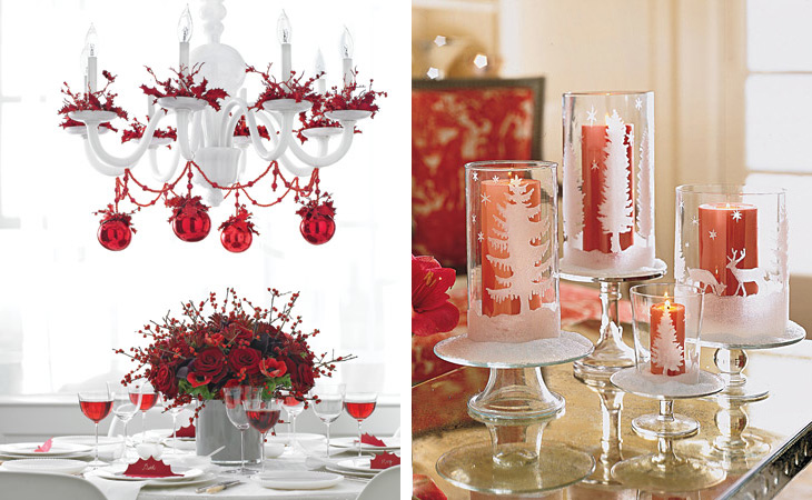 25 Christmas Table Decorating Ideas | DigsDigs