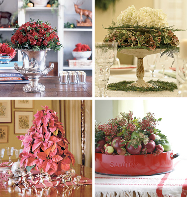 50 Great & Easy Christmas Centerpiece Ideas | DigsDigs