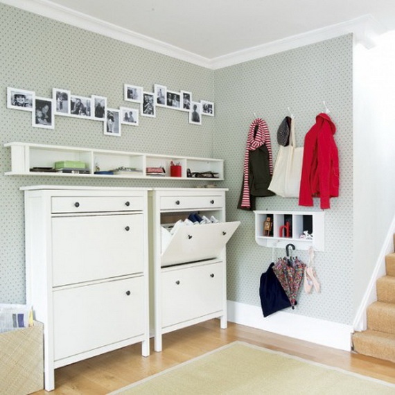 63 Clever Hallway Storage Ideas | DigsDigs