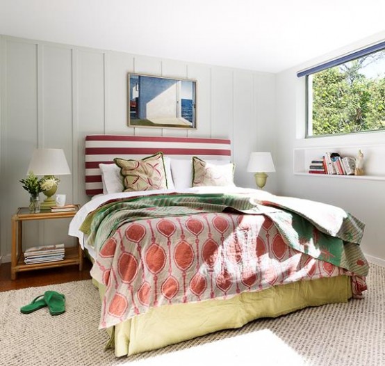 Colorful Beach Retreat With Mid Century Acessories Colorful Beach Retreat With Mid Century Acessories