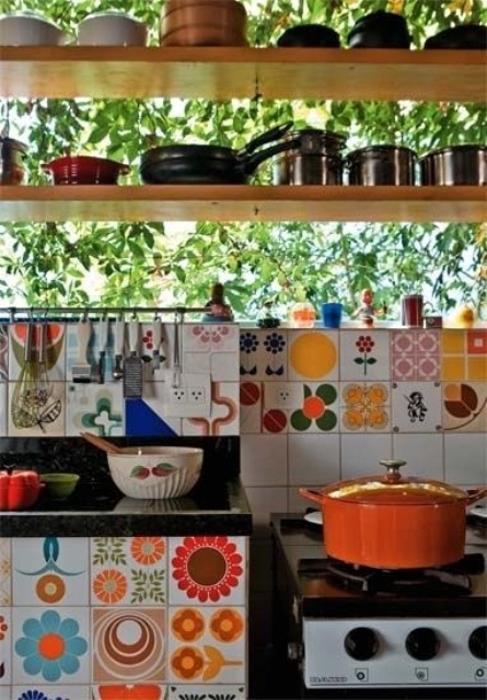 مدل های دکوراسیون رنگی آشپزخانه (سری دوم)