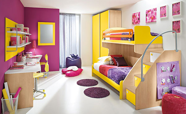 kids bedroom  ܡ colorful-children-ro