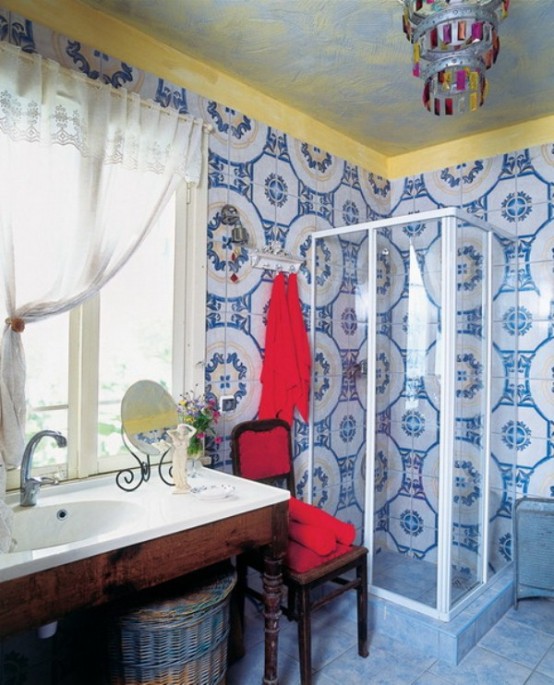 Colorful Gingerbread House With Vintage Details