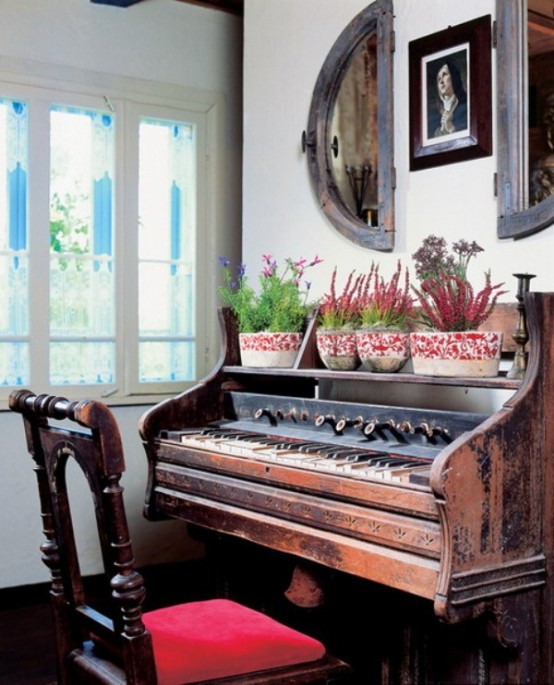 Colorful Gingerbread House With Vintage Details