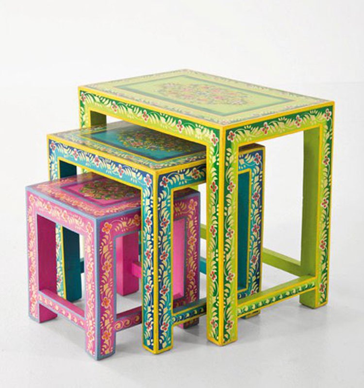 Modern Brightly Colored Furniture for Small Space