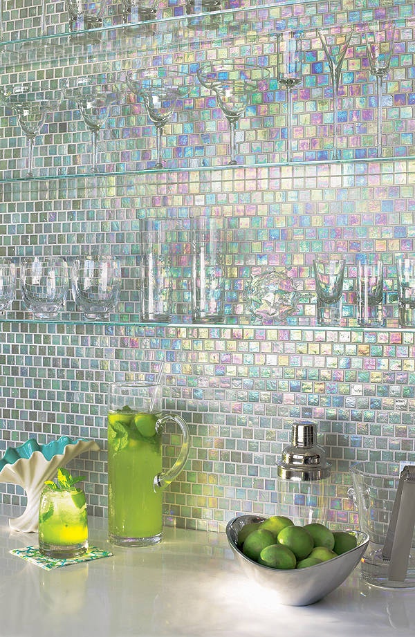 36 Colorful And Original Kitchen Backsplash Ideas | DigsDigs