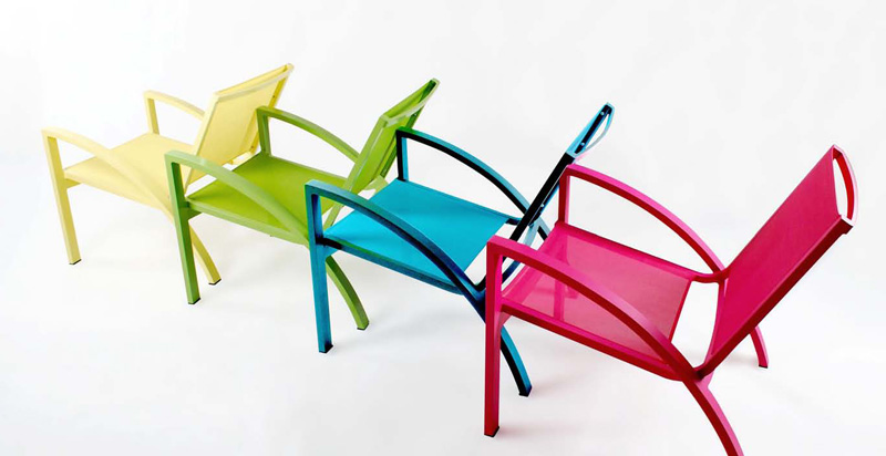 Colorful Chic Outdoor Furniture | DigsDigs
