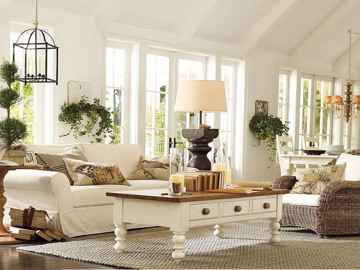 27 Comfy Farmhouse Living Room Designs To Steal | DigsDigs