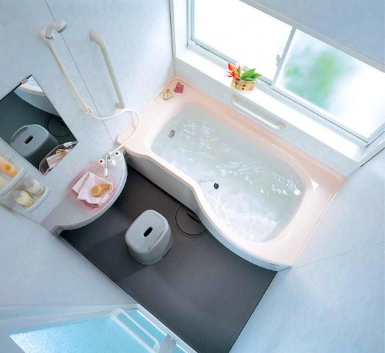 Compact Bathroom Layout L Bath