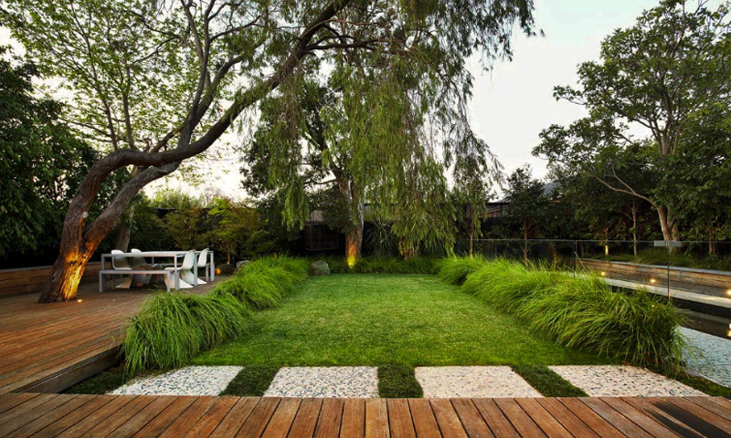 landscape design photos on Contemporary Garden Design By Eckersley Garden Architecture   Digsdigs