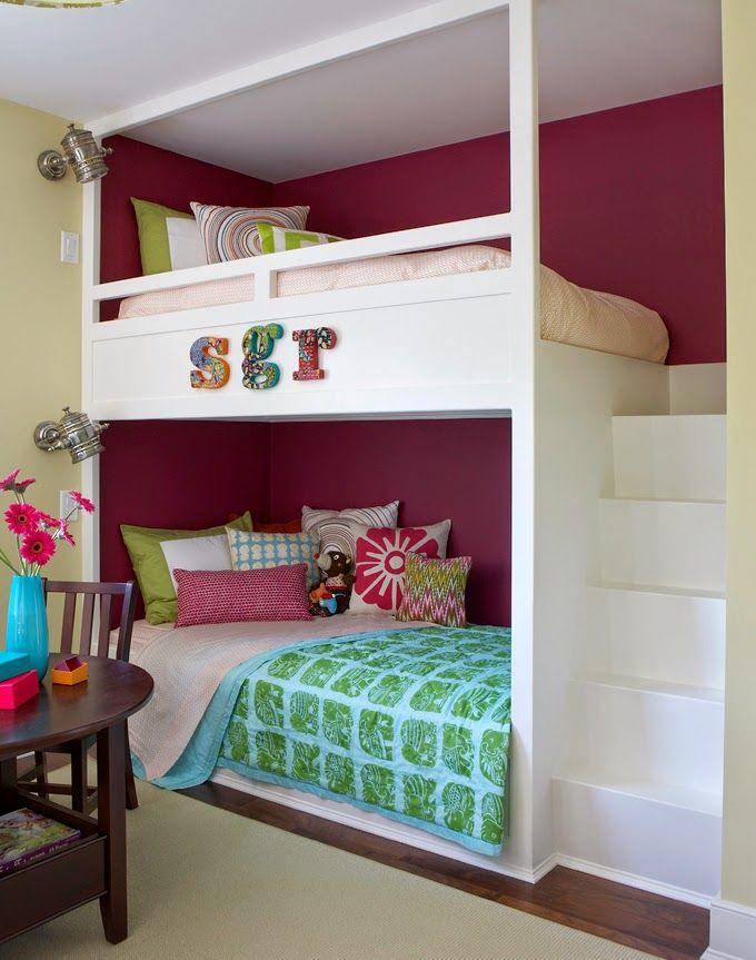 Cool And Functional Built In Bunk Beds For Kids DigsDigs