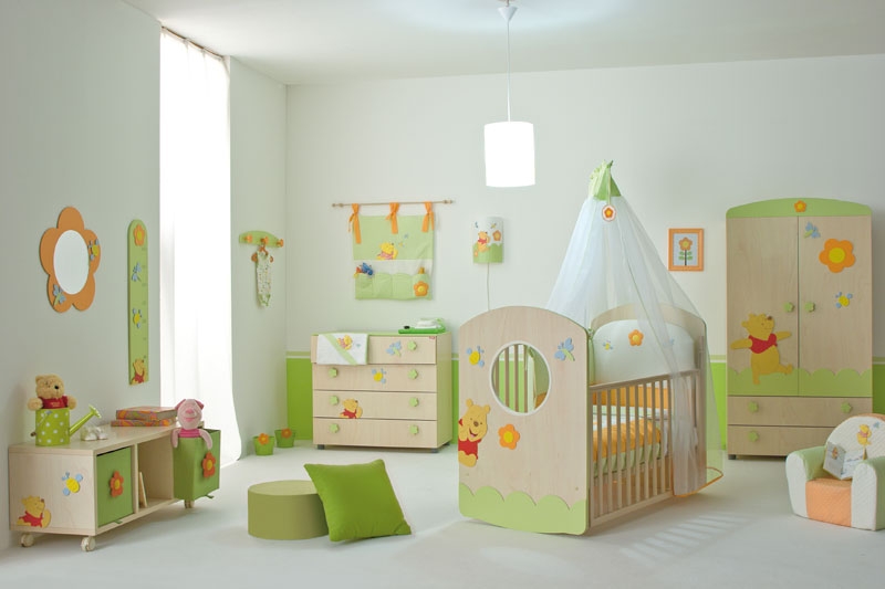 kids bedroom  ܡ cool-baby-nursery-ro