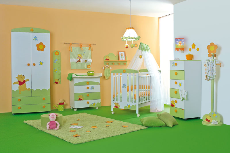 Cool Baby Nursery Rooms Inspired by Winnie the Pooh | DigsDigs