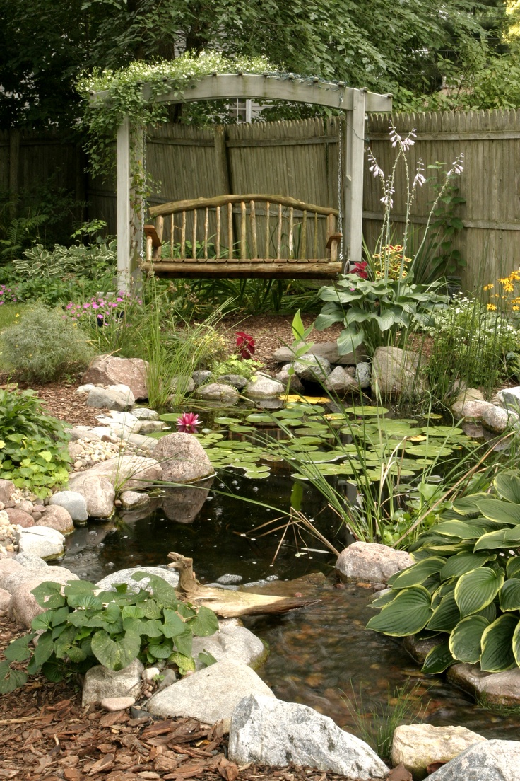 53 Cool Backyard Pond Design Ideas | DigsDigs