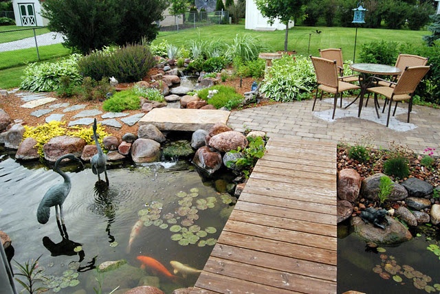 53 Cool Backyard Pond Design Ideas | DigsDigs