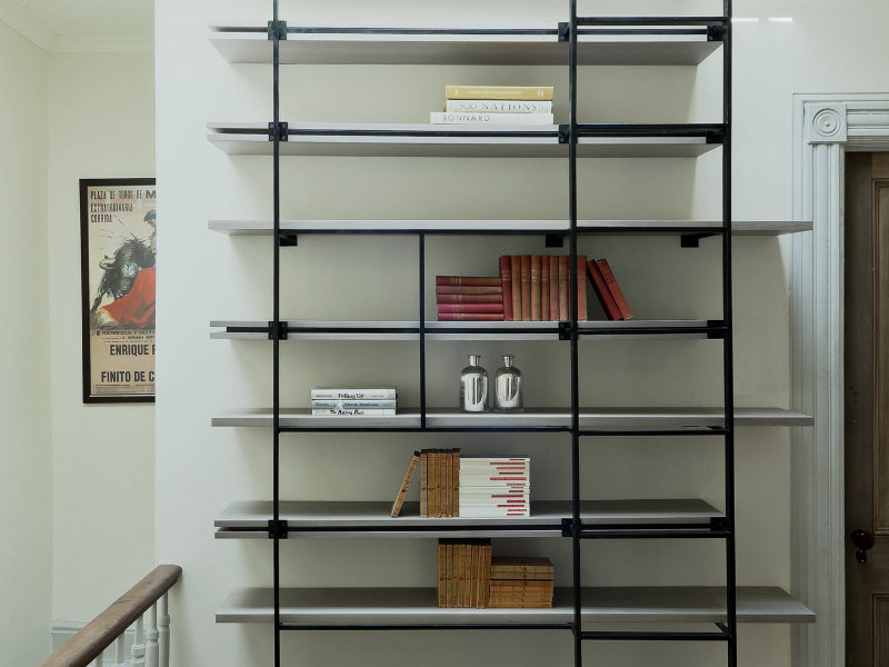 Cool Bookcase Ladder For Small Spaces DigsDigs