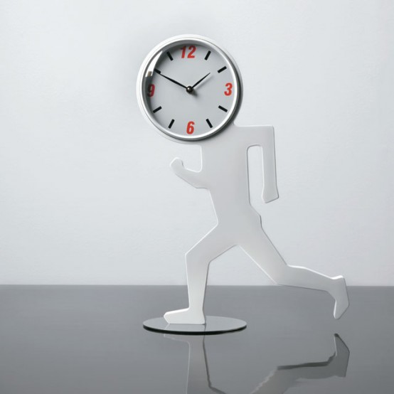 Uomino Tavolo Clock