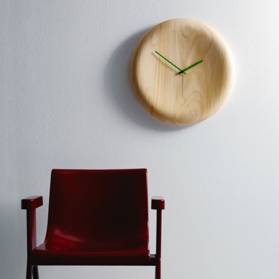 Wood Pill Clock