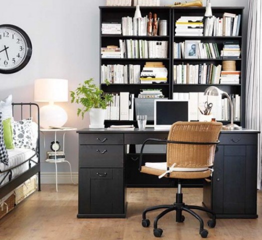 43 Cool And Thoughtful Home Office Storage Ideas - DigsDigs