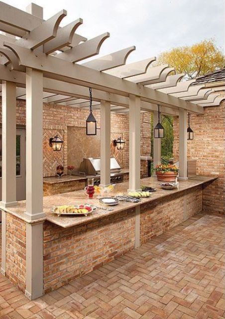 29 Cool Outdoor Barbeque Areas - DigsDigs
