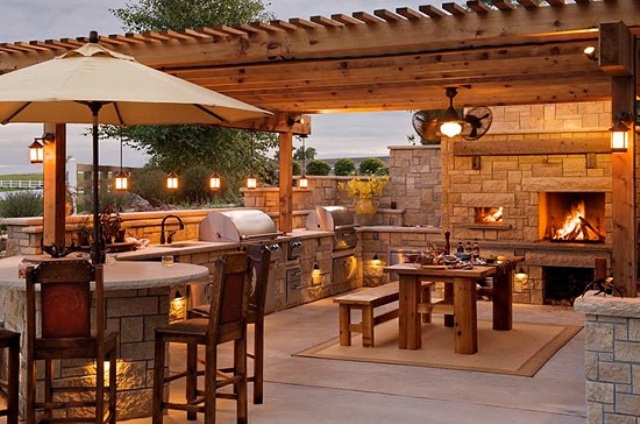 56 Cool Outdoor Kitchen Designs  DigsDigs