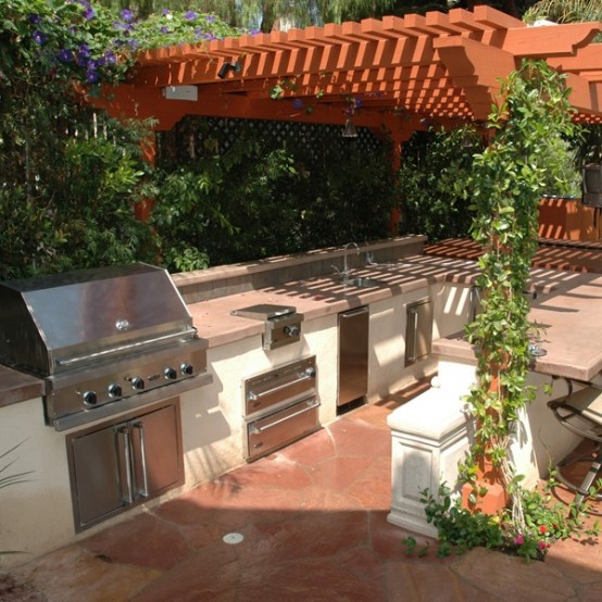 95 Cool Outdoor Kitchen Designs  DigsDigs