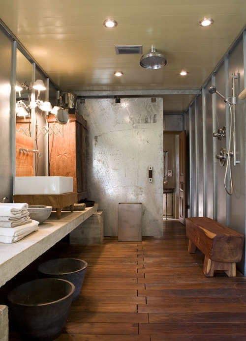 39 Cool Rustic Bathroom Designs - DigsDigs