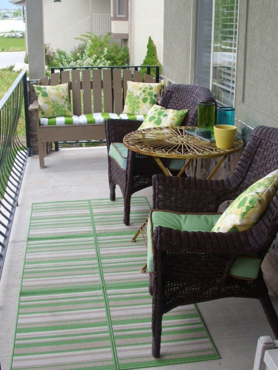 39 cool small front porch design ideas digsdigs Front décor patio