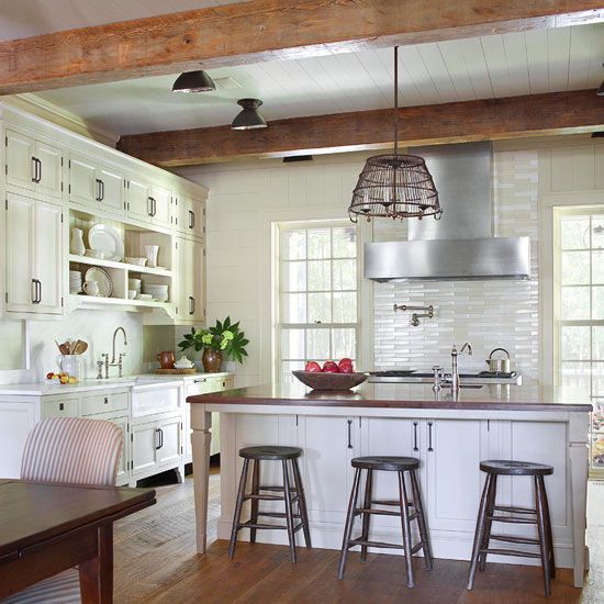 35 Cozy And Chic Farmhouse Kitchen Décor Ideas  DigsDigs