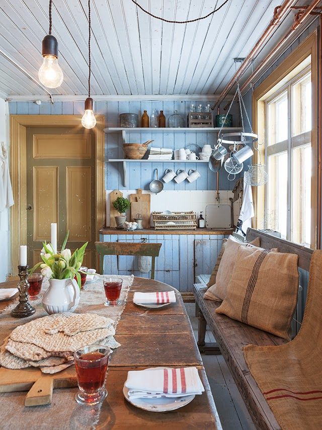 31 Cozy And Chic Farmhouse Kitchen Décor Ideas | DigsDigs