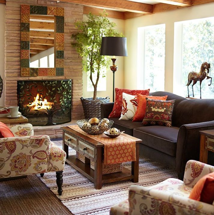 29 Cozy And Inviting Fall Living Room Décor Ideas  DigsDigs