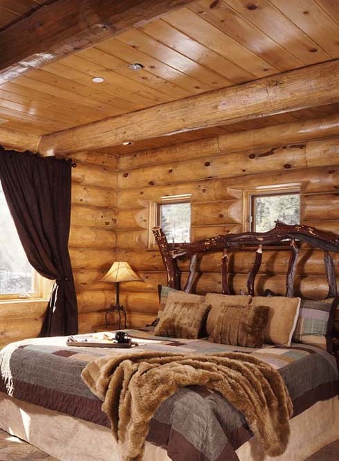 45 Cozy Rustic Bedroom Design Ideas - DigsDigs