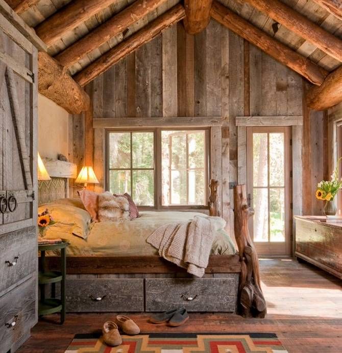 45 Cozy Rustic Bedroom Design Ideas | DigsDigs