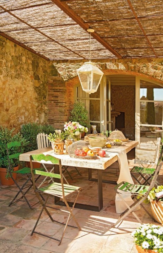 rustic patio design ideas