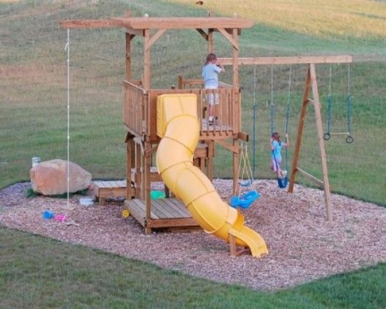 32 Creative And Fun Outdoor Kids' Play Areas - DigsDigs