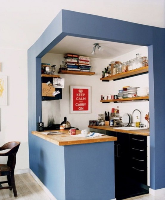 45 Creative Small Kitchen Design Ideas - DigsDigs