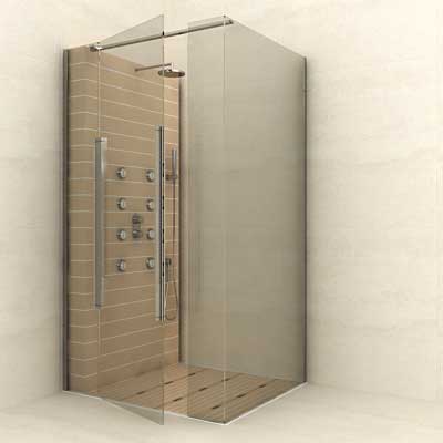 Minimalist Cube Shower