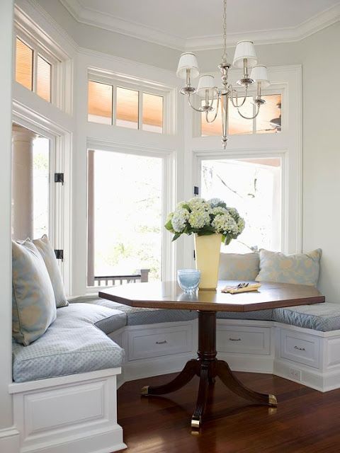 40 Cute And Cozy Breakfast Nook DÃ©cor Ideas - DigsDigs