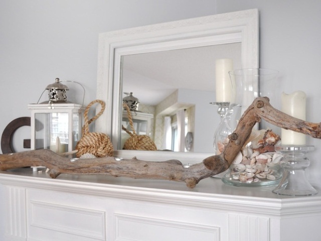 Decorating Mantles 55 Delicate And Beautiful Beach Inspired Mantels DigsDigs Decorating Mantles 55 Delicate And Beautiful Beach Inspired Mantels DigsDigs
