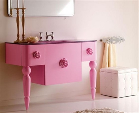 70 Delicate Feminine Bathroom Design Ideas - DigsDigs