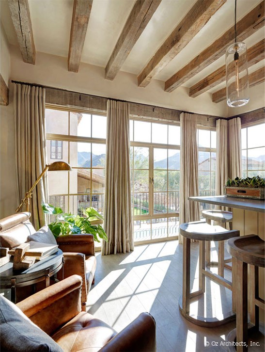 Desert Farmhouse With Warm Traditional And Rustic Interiors Desert Farmhouse With Warm Traditional And Rustic Interiors