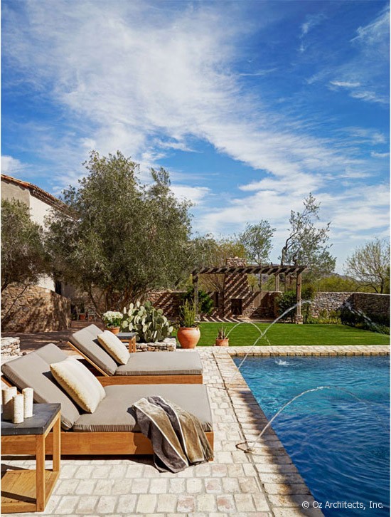 Desert Farmhouse With Warm Traditional And Rustic Interiors Desert Farmhouse With Warm Traditional And Rustic Interiors