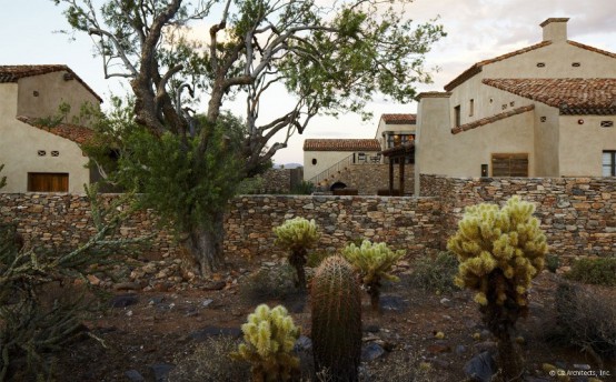 Desert Farmhouse With Warm Traditional And Rustic Interiors Desert Farmhouse With Warm Traditional And Rustic Interiors