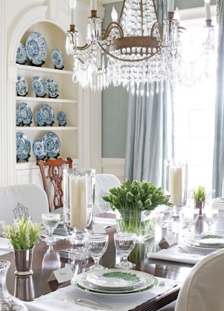 30 Dining Room Decor Ideas Inspired By Spring Itself | DigsDigs