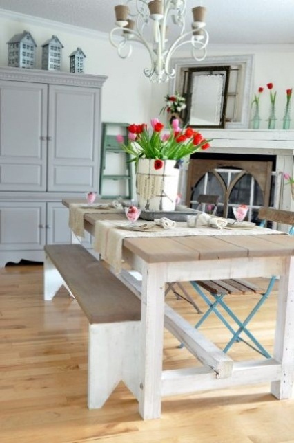 30 Dining Room Decor Ideas Inspired By Spring Itself | DigsDigs